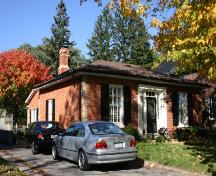 Front facade, southwest corner; Susan Schappert, 2007