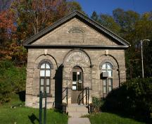 Front facade, facing Mill Street; Susan Schappert, 2007