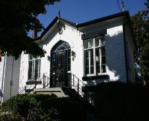 Front facade, facing Ridout Street; Susan Schappert, 2007