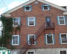 Of note is the date stone in the gable which reads “1855”.; Kendra Green, 2007.