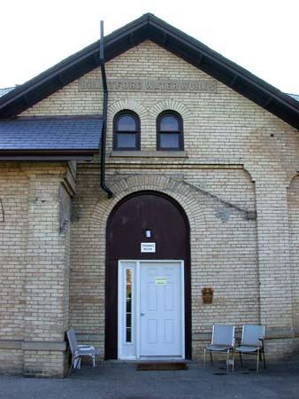 Brantford Waterworks Building Front Entrance