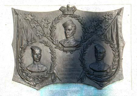 Boer War Memorial in Jubilee Terrace Park