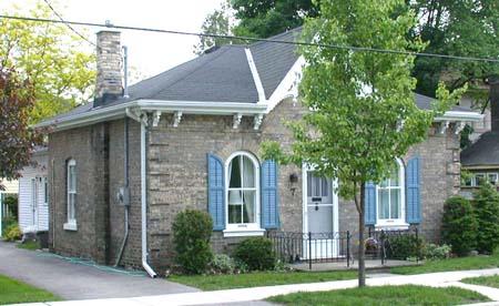 Façade and South Elevation of the Scott House