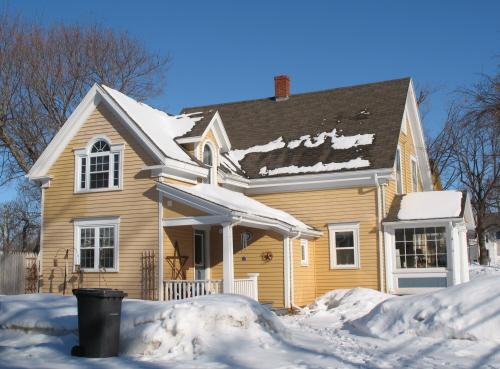 Showing south elevation