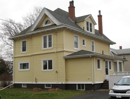 Showing northeast elevation