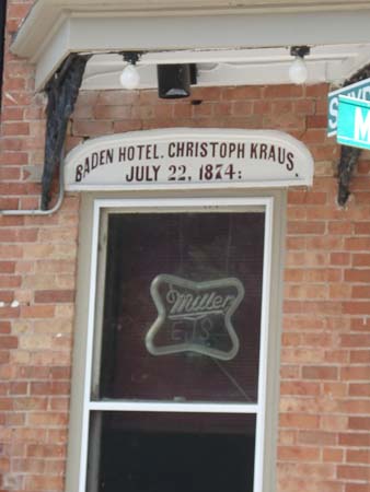 Detailed View, Baden Hotel, 2007