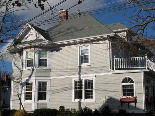 Showing south elevation