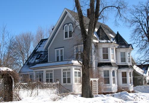 Showing southwest elevation