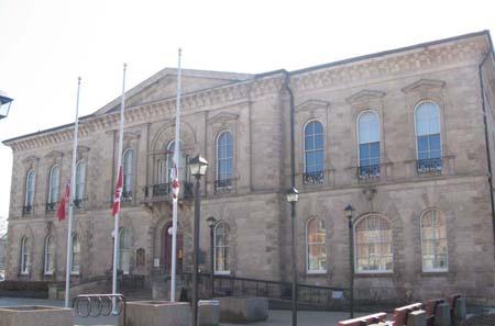 Southeast view of Guelph City Hall, 2007