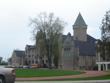 Northwest Elevation, Galt Collegiate, 2007.