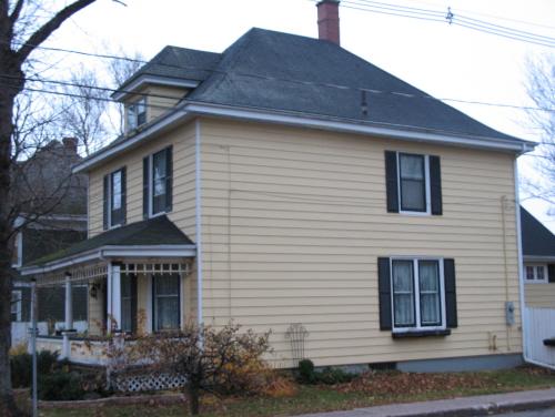 Showing northeast elevation