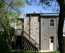 Rear view of the Welch Block, Boissevain, 2005; Historic Resources Branch, Manitoba Culture, Heritage, Tourism and Sport, 2005