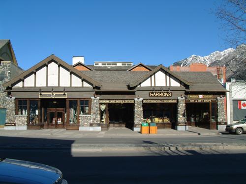 Banff Avenue front facade