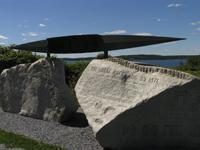 Sculpture d'aviron de Kennebecasis