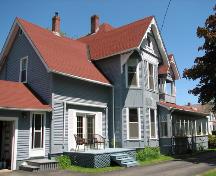 View from the south-west; Town of Sussex