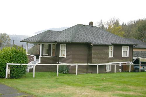 Oblique view from northeast