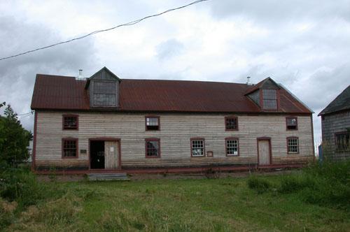 Façade avant de l'édifice
