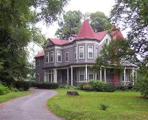 Front elevation, 1991 Prince Arthur Street, Halifax, NS, 2008.; Heritage Division, NS Dept. of Tourism, Culture and Heritage, 2008