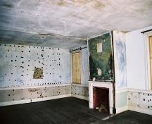 View of the ballroom with scenic wall mural; OHT, 2007
