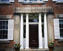 Detail view of the front entrance – 2003; OHT, 2003