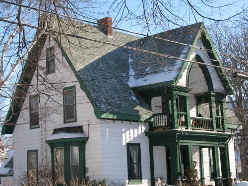 Showing southwest elevation