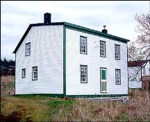 View of front facade and left side of the Lawlor House, Trinity East, NL.; Heritage Foundation of Newfoundland and Labrador, 2005