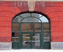 Entrance of the Ryan Block, Winnipeg, 2007; Historic Resources Branch, Manitoba Culture, Heritage, Tourism and Sport, 2007