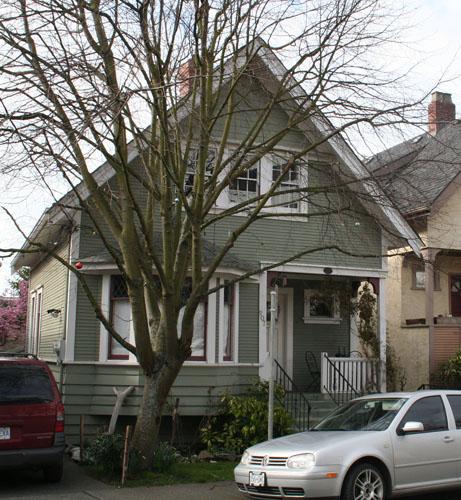 Front facade, 2007