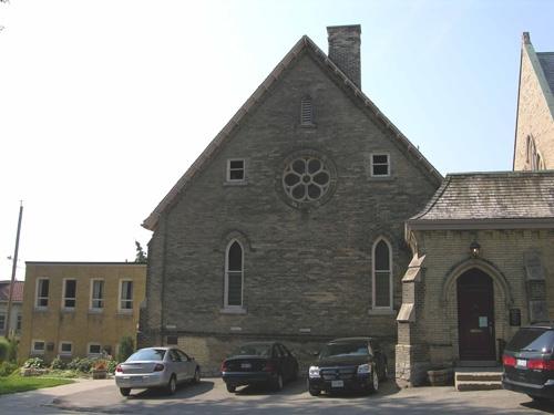 North elevation of St. James Anglican Church