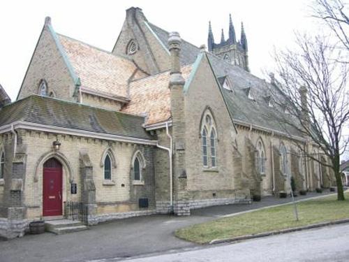 North elevation of St. James Anglican Church