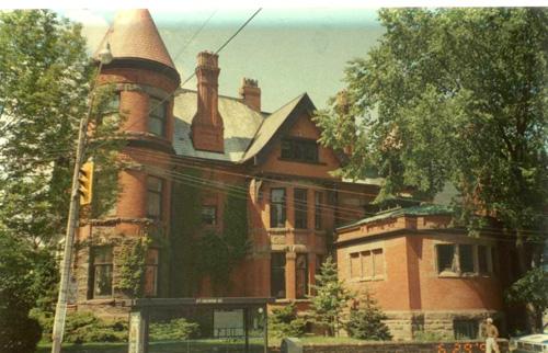 View of the exterior from the south – 1993
