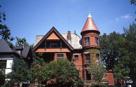 View of the front façade (west side) –  1999