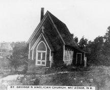 Historic Photo, taken in 1900; McAdam Historical Restoration Committee