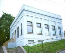 View of front facade, Bank of Montreal, Corner Brook, NL.; HFNL 2005