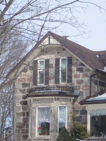 Detailed View of the Façade of 7053 First Line
