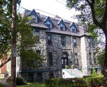 Front elevation, 5355 Russell Street, Halifax, NS, 2008.; Heritage Division, NS Dept. of Tourism, Culture and Heritage, 2008