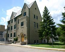 View from the northeast of the Citizen's Science Building, Brandon, 2005; Historic Resources Branch, Manitoba Culture, Heritage, Tourism and Sport 2005