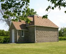 Façade principale - du nord-est de l'école Tenby, Tenby, 2006; Historic Resources Branch, Manitoba Culture, Heritage, Tourism and Sport, 2006