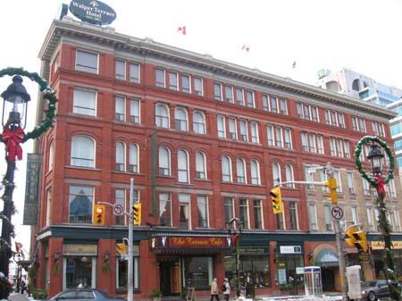 King Street Elevation of the Walper Terrace Hotel