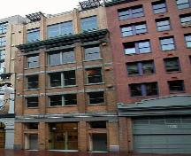 Exterior view of 27 Alexander Street; City of Vancouver, 2004