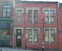 This image shows a contextual view of the building, 2005; City of Saint John
