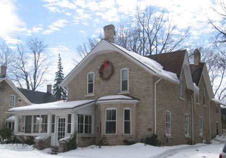 North and East Elevations of 445 Provost Lane