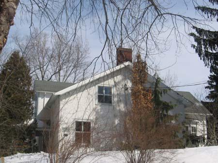 North and West Elevations of 230 Hillside Drive