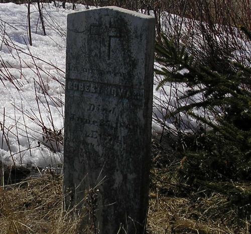 Tombstone of Robert Howard