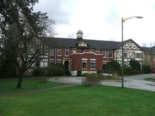 Oblique view from southeast