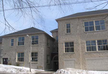 Close up of West Elevation