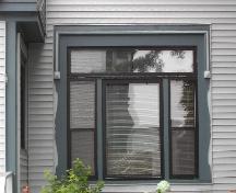 This photograph shows the triple set window, 2005; City of Saint John