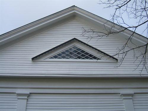 Pediment Window Detail