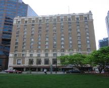 Exterior view of the Hotel Georgia; City of Vancouver, 2007