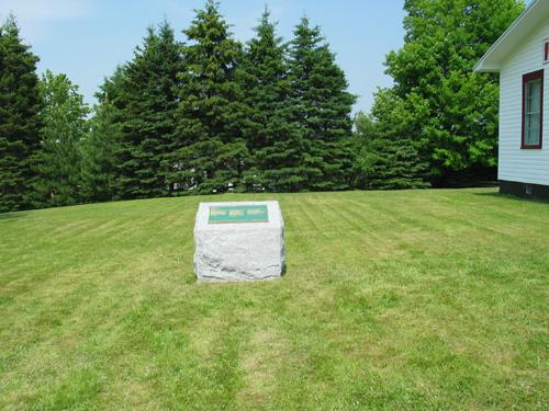 Provincial Historic Site - plaque